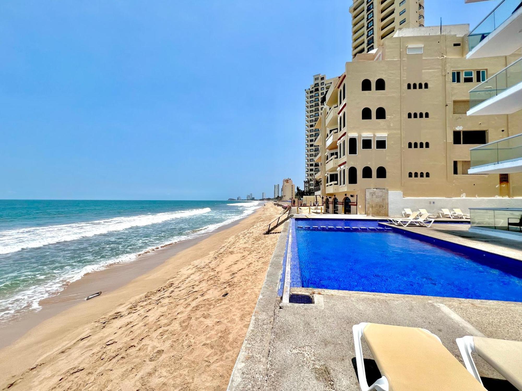 Апартаменты Marina Del Sol 402 Vista Al Mar Масатлан Экстерьер фото