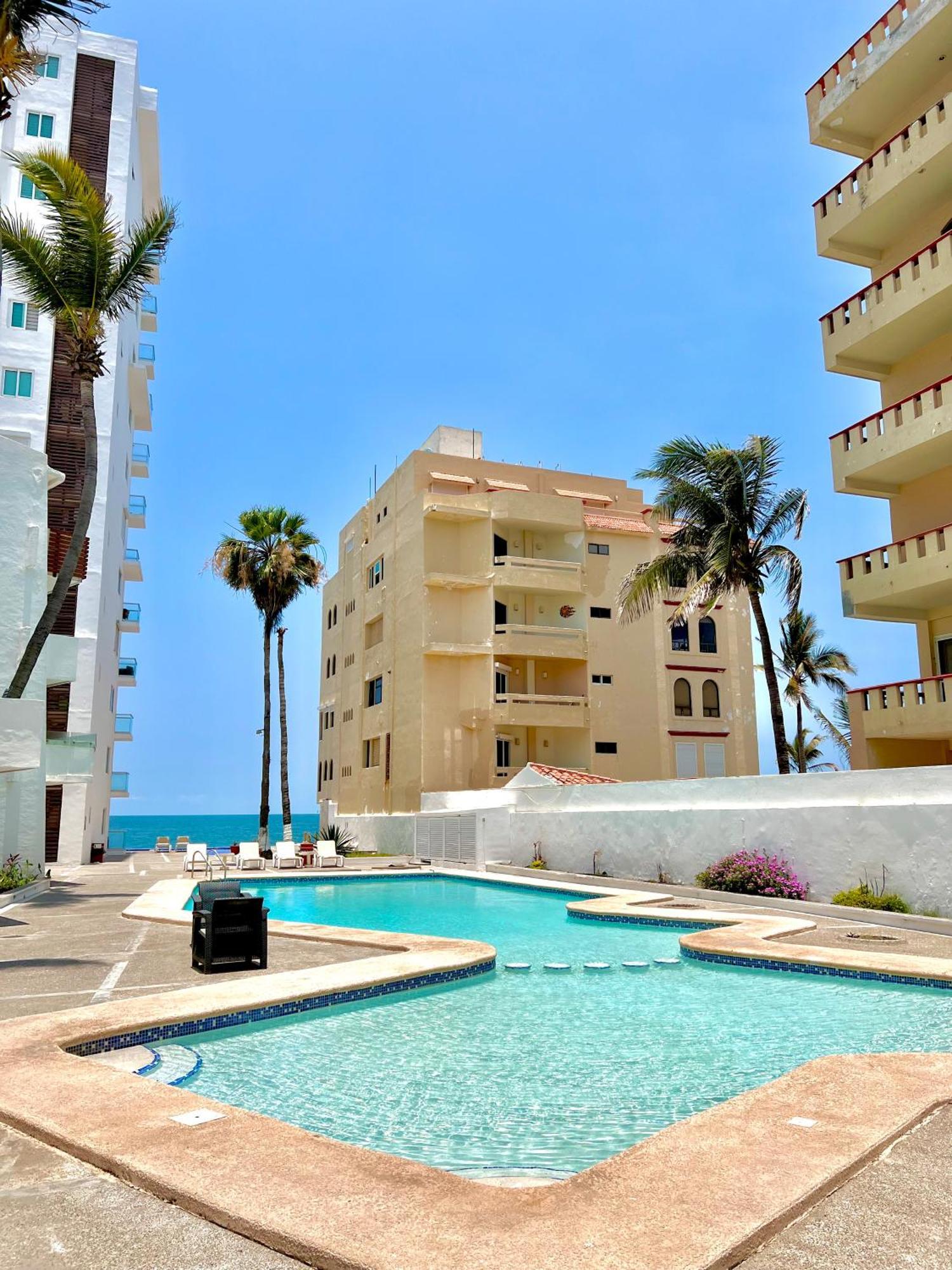 Апартаменты Marina Del Sol 402 Vista Al Mar Масатлан Экстерьер фото